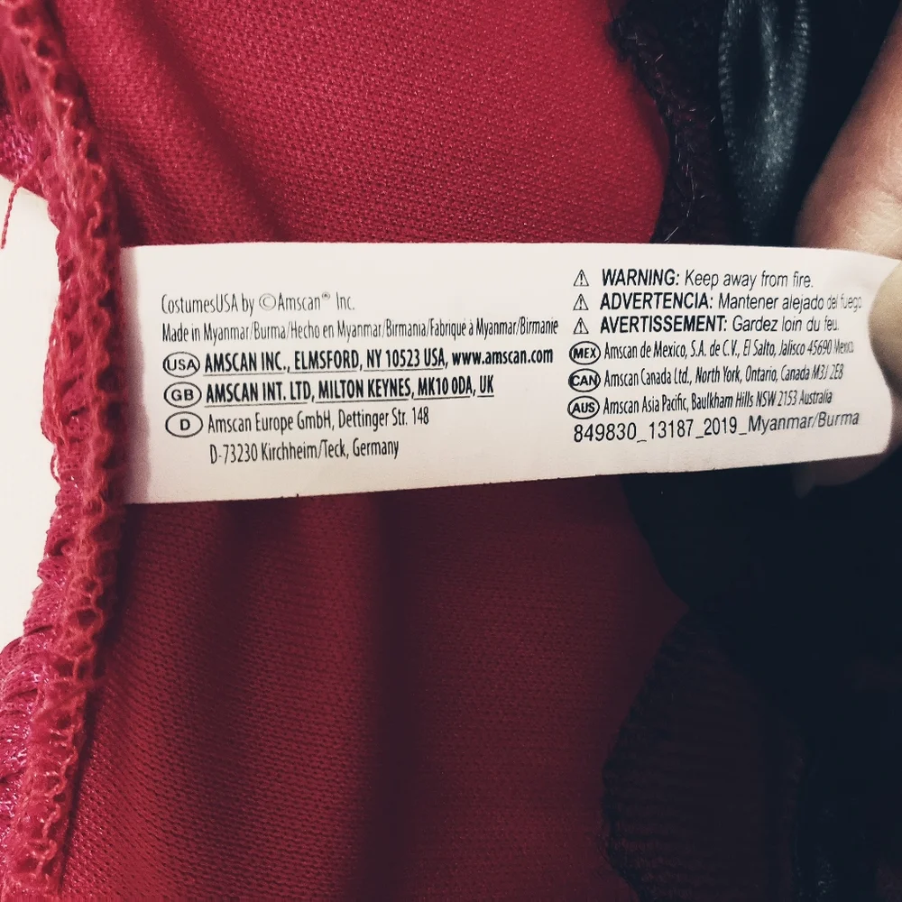 🚫FINAL PRICE 🚫Costumes USA by Amscan Little Red Riding Hood Halloween Size est - Picture 9 of 13